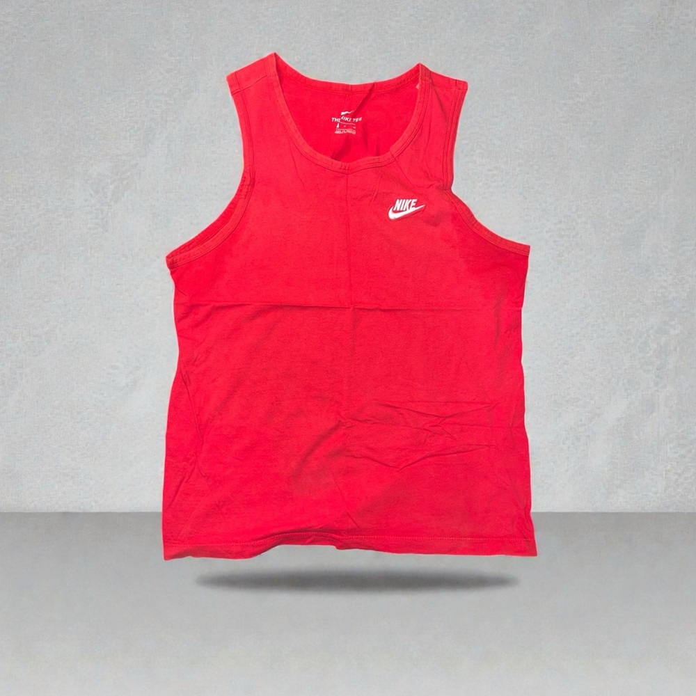 Nike Bright Red Sleeveless Top